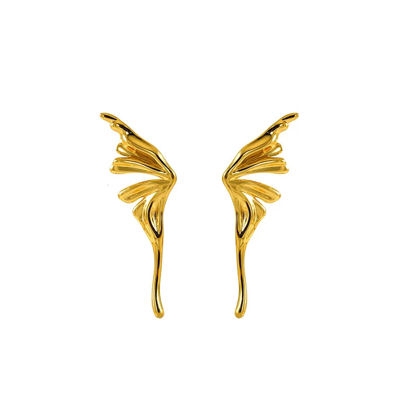 Clipped Wing Earrings