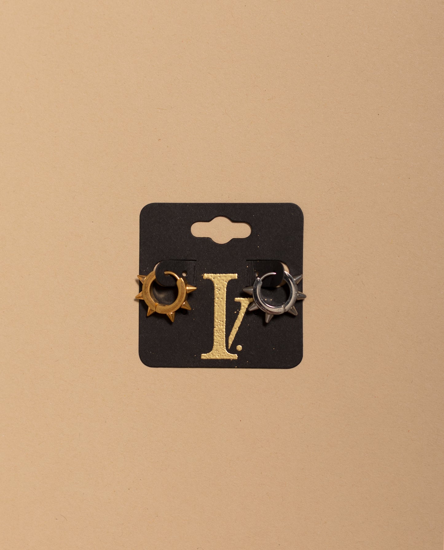 Mixed Rock Metal Minis Hoop Earrings