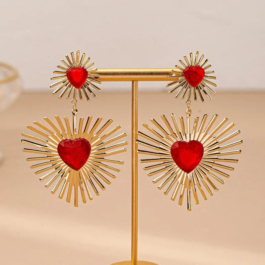 Hearts of Excitement Drop Earrings